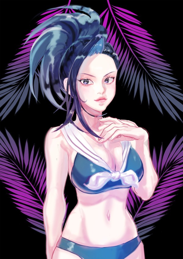 八百万百 水着イラスト(やおよろずも)