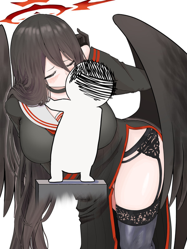 【ブルアカ】ハスミと先生の