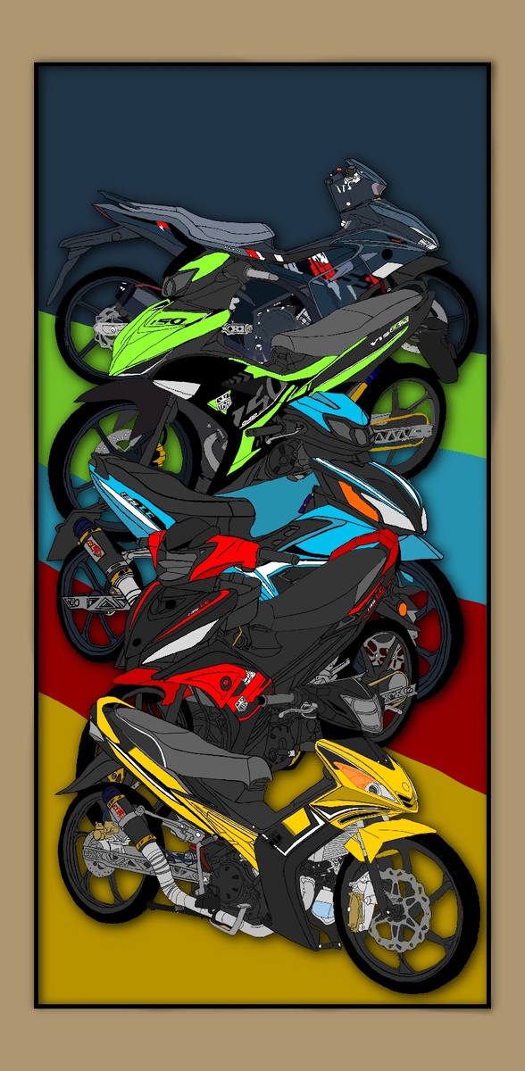 Yamaha underbone bike