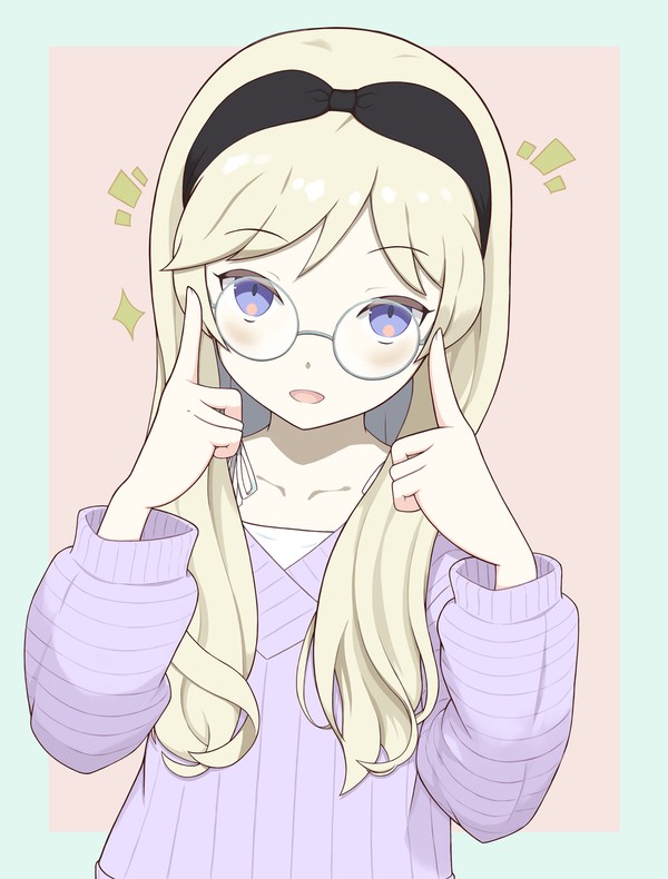 自信気なしおりちゃん