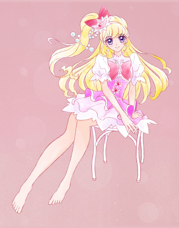 裸足のキュアミラクルさん