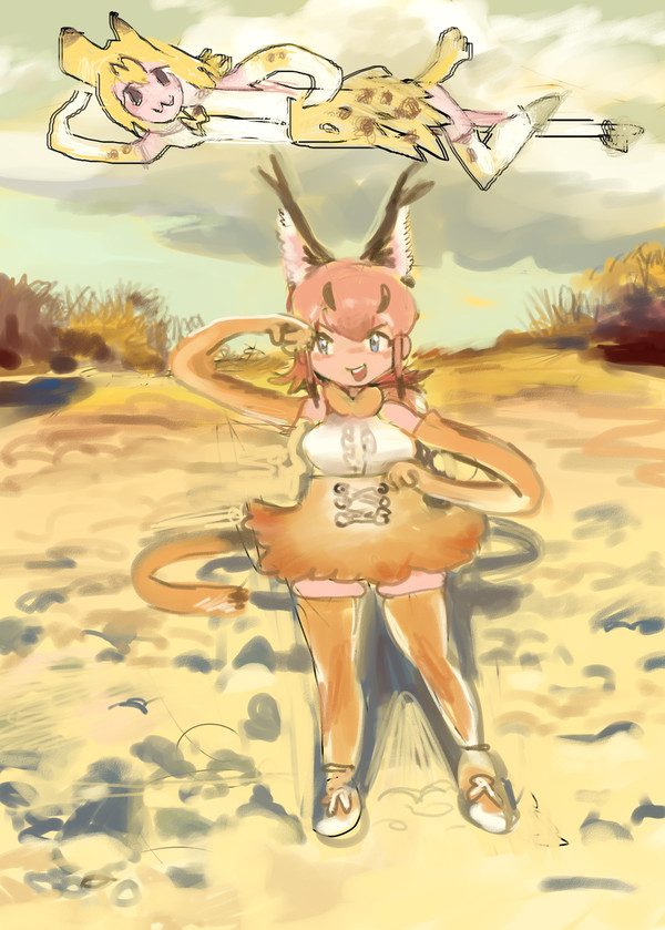けもフレ(色付き)
