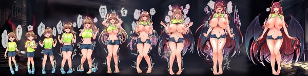 【skeb】サキュバス乗っ取り急成長シークエンス