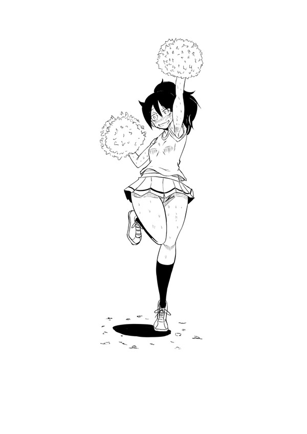 와타모테)치어리더하는 토모코