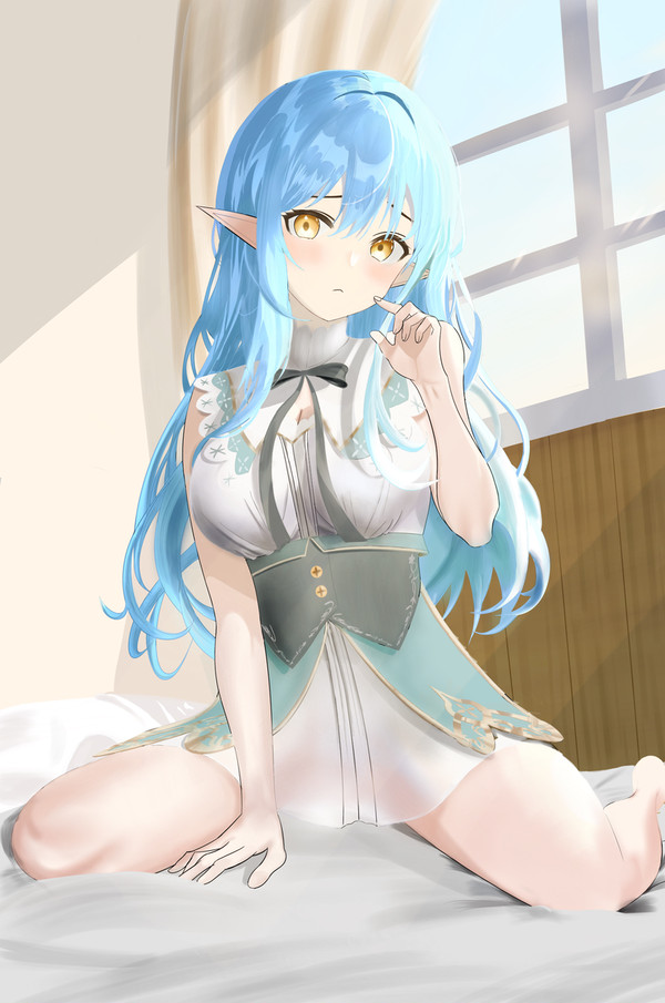 ラミィちゃん新衣装描きました‼︎‼︎