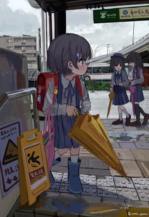 雨の日の朝