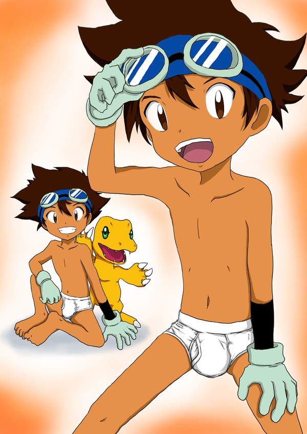 デジモンの可愛いダブル主人公!