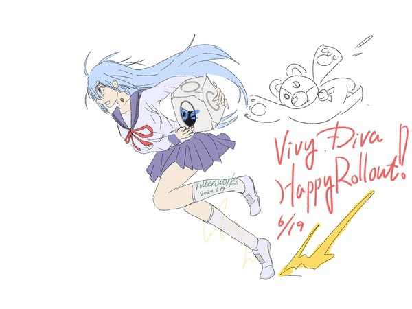 Vivy HappyRollout!! ヴィヴィ生誕祭(´∀｀)
