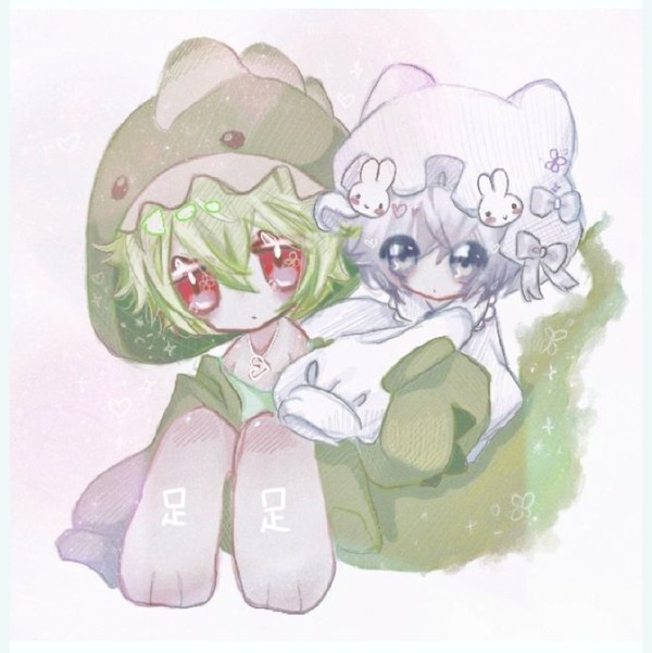 仲のいい2人