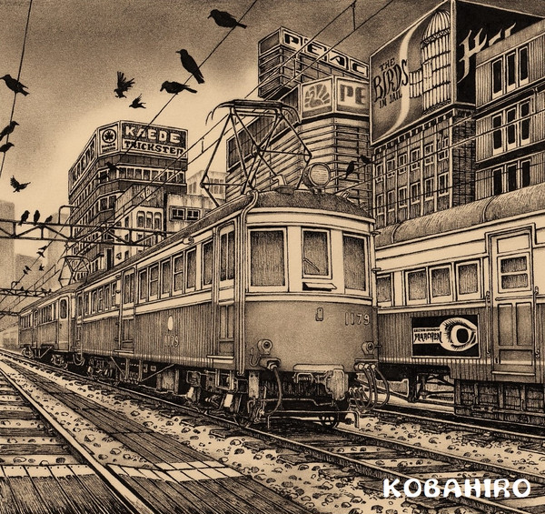 吊掛電車と乱鴉の街