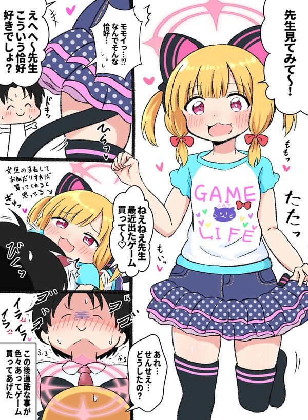 モモイ…おねだりするのか…？