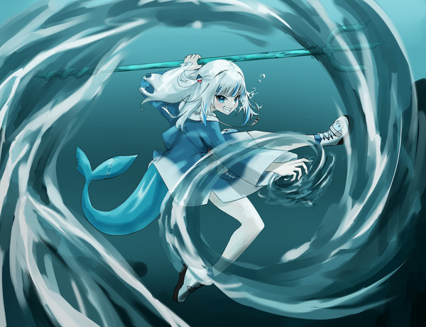 渦巻く