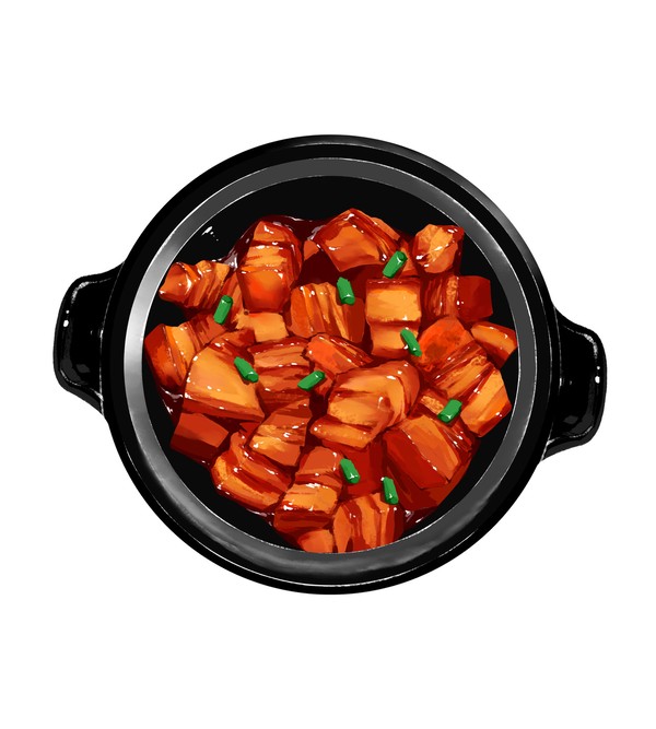 砂锅红烧肉