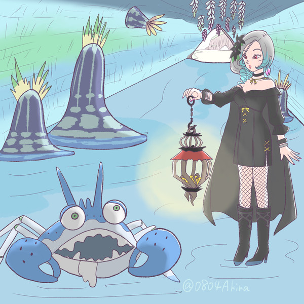ガニラスに遭遇