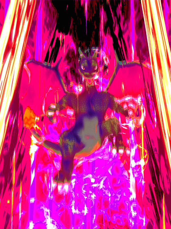 ラスボス風リザードン!