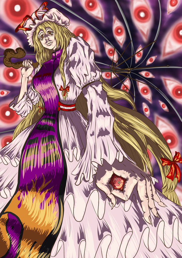 Yukari Yakumo de Touhou Project
