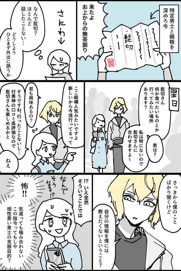 【♀審神者】髭さに漫画