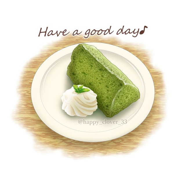抹茶シフォンケーキ
