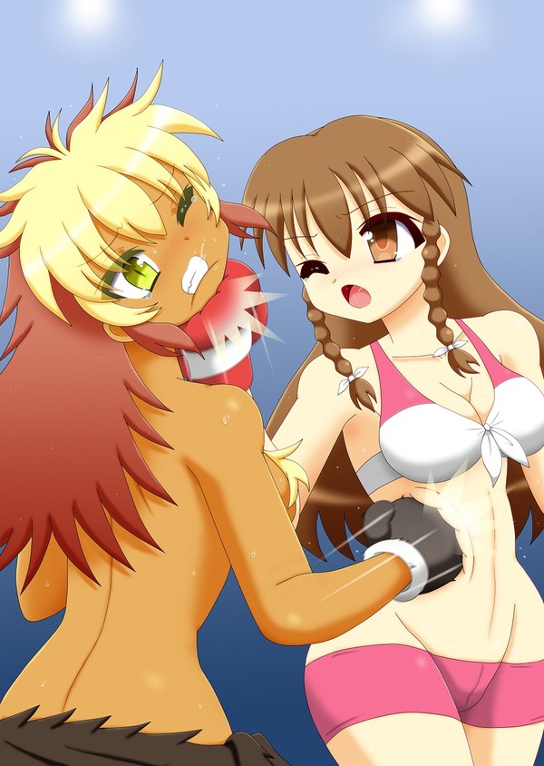 リクエスト絵　ライザVSみちる