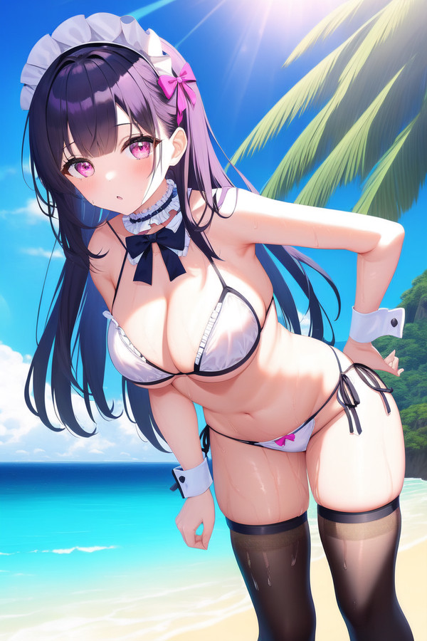 メイド水着