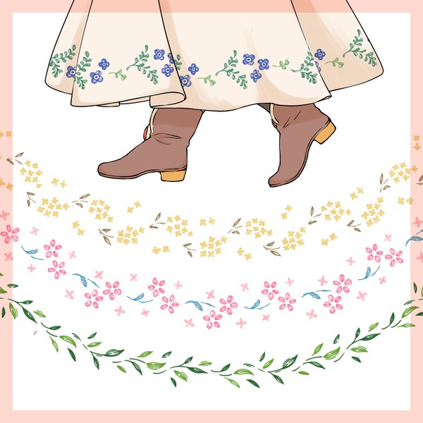 【宣伝】」優しい刺繍ブラシ 24種