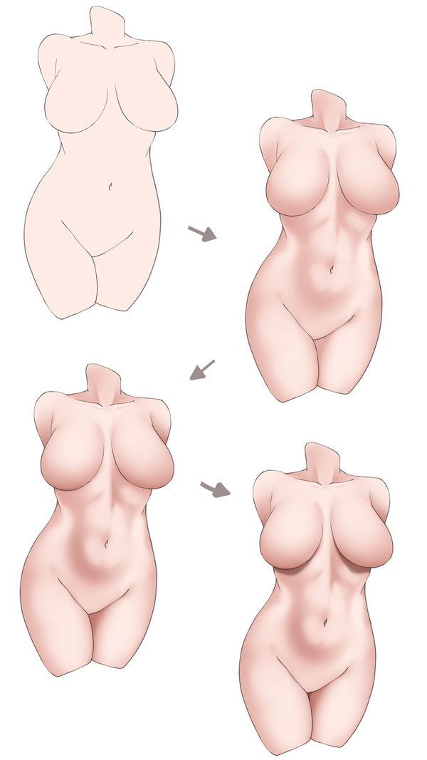 肌塗りメイキング