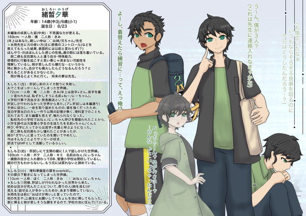 【模思喪】緒皙夕華【宿泊者】
