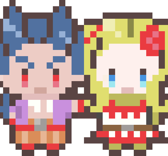 歩くドット絵シド主♀