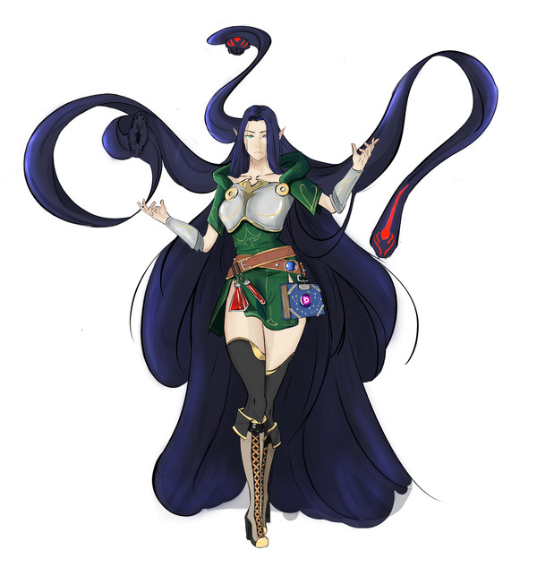 D&D Mage character (OC)