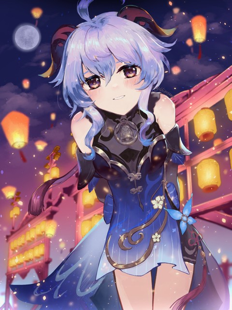 海灯祭甘雨ちゃん