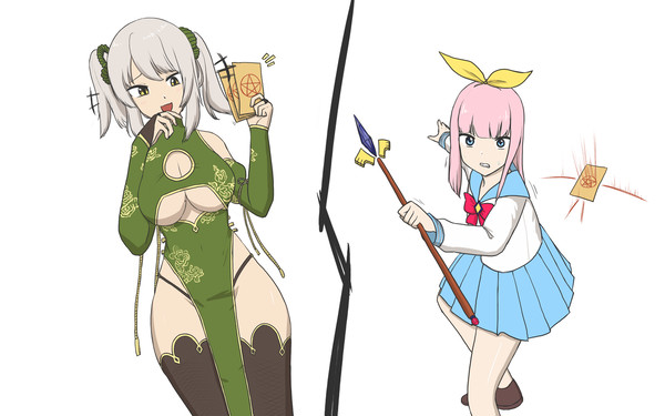 Another magical girl head swap