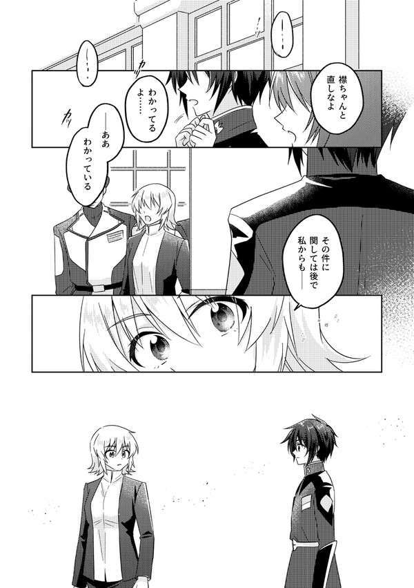 シンとカガリ