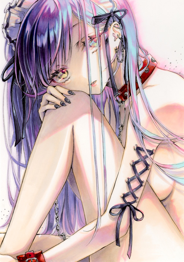 繋がれたメイド