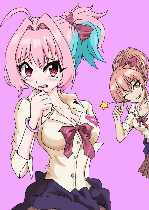 夢見りあむ美嘉おそろコーデ