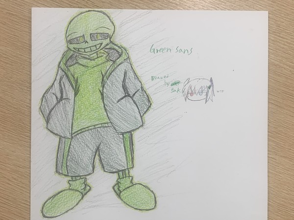 green sans