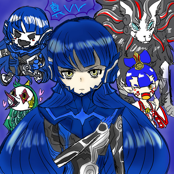 真V、真VVお絵描きまとめ
