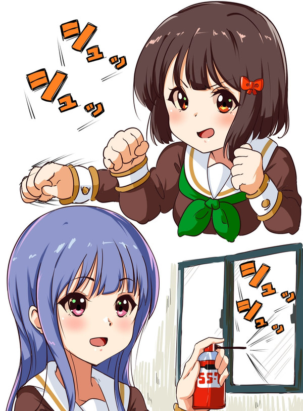 シュッシュッの違い。