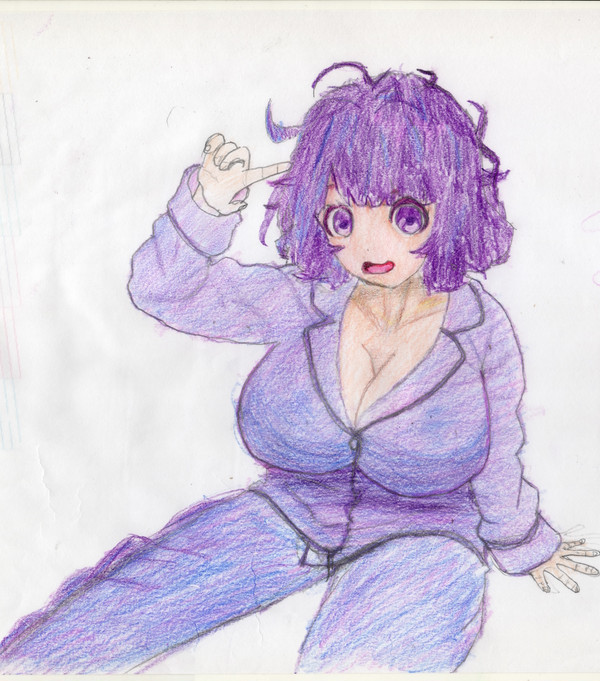 寝起きの女の子