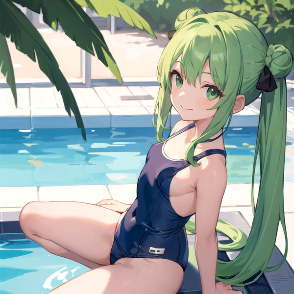水着姿