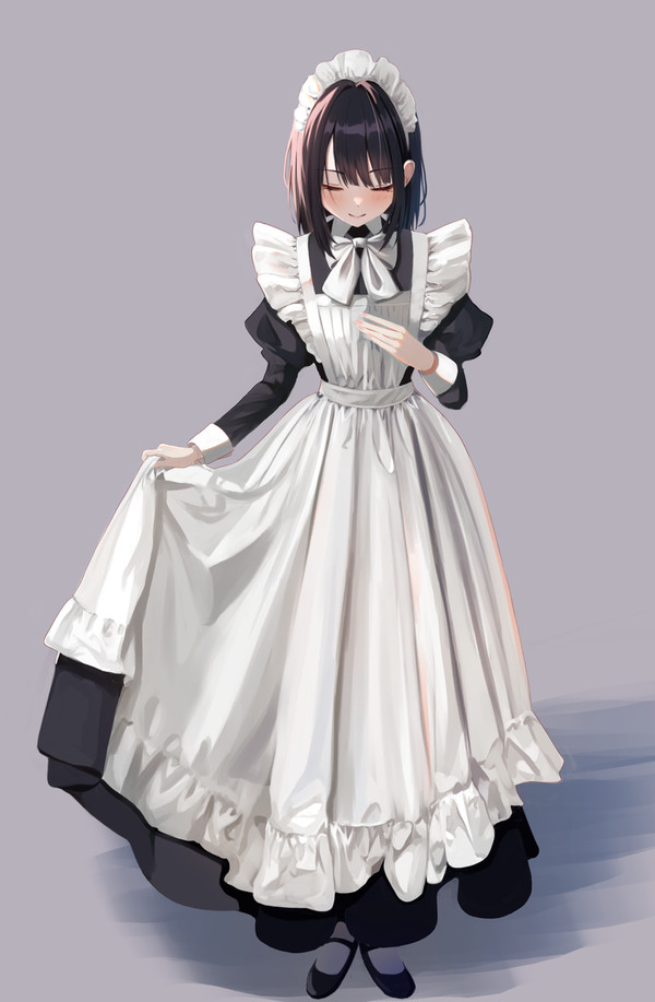 シンプルなメイド服