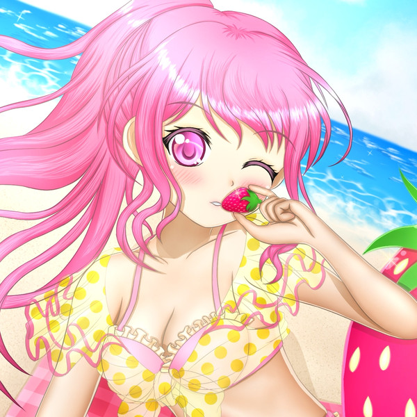 グラビアアイドル丸山彩 ～ あま～いいちご召し上がれ♡