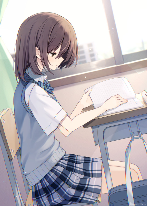 横顔