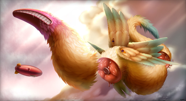 FURRED BEAST ANGEL 毛皮の獣天使