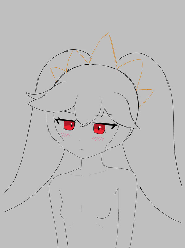 Ashley From WarioWare (sketch)
