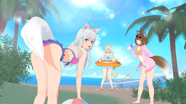 Summer fun with foxes