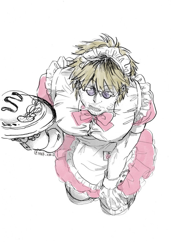 おっさんメイド特集