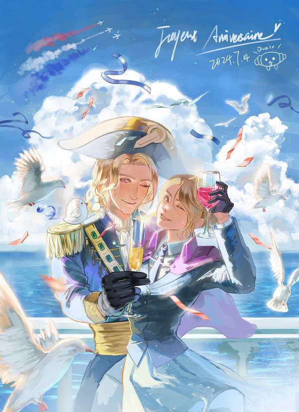 【APH】Vive la France！