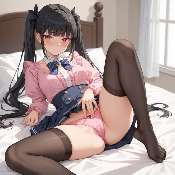 恥かしそうな地雷ちゃん