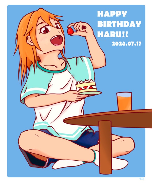 晴ちん お誕生日おめでとう！