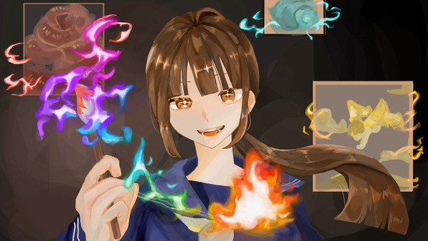 魂を絵に込めて